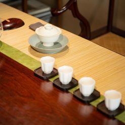 Bộ chén khải sứ Đức Hoá nung củi